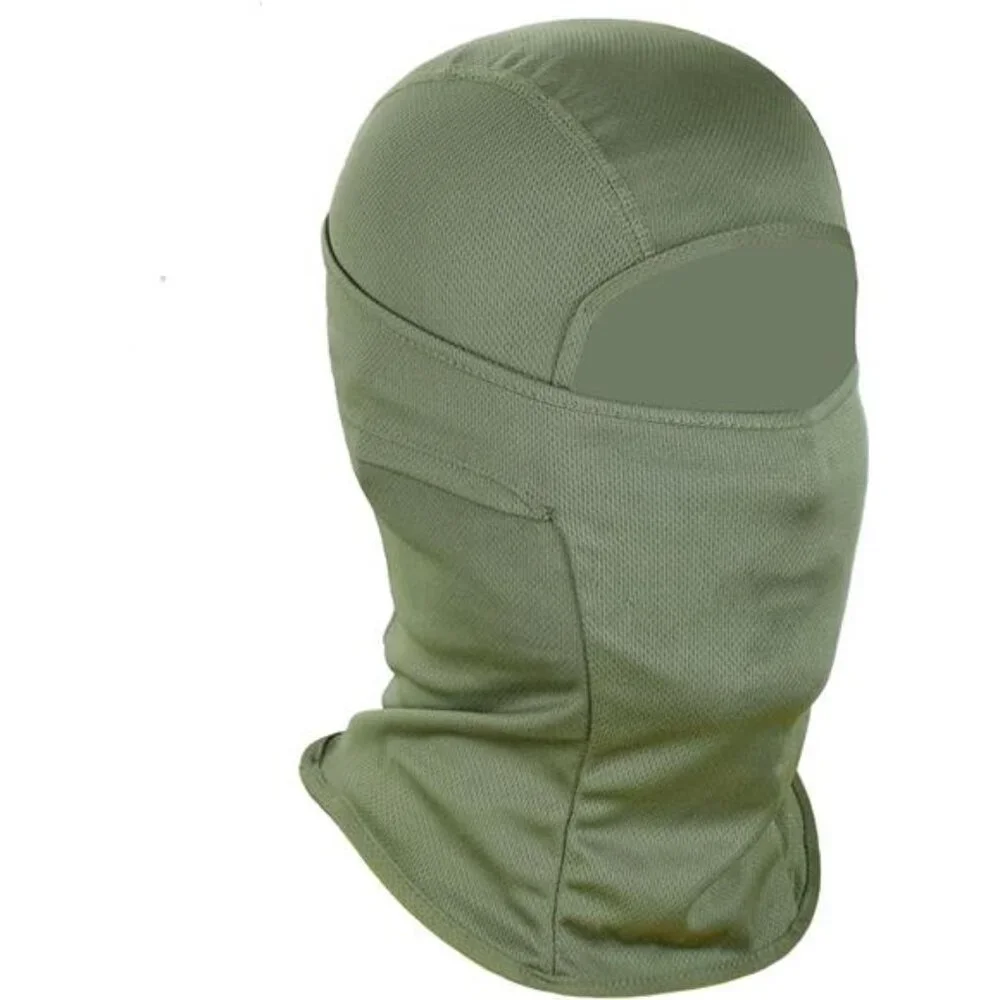 Unisex Ski Mask Balaclava Face Cover Shiesty Mask UV Protector, Army Green